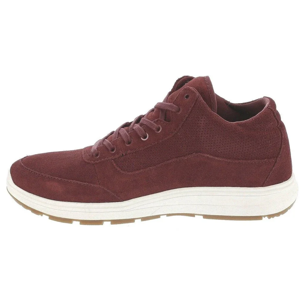 VANS Style 201 (Perf) Madder Brown White UltraCush Mens Size 8